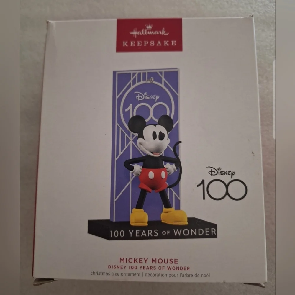 Hallmark 2023 Keepsake Disney 100 Years of Wonder Mickey Exclusive Ornament